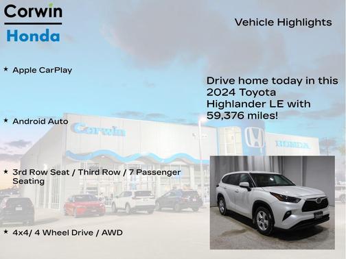 Wind Chill Pearl 2024 Toyota Highlander