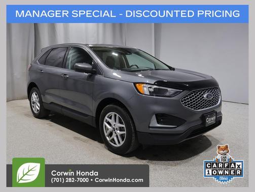 Carbonized Gray Metallic 2024 Ford Edge SEL