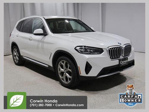Mineral White Metallic 2024 BMW X3 xDrive30i