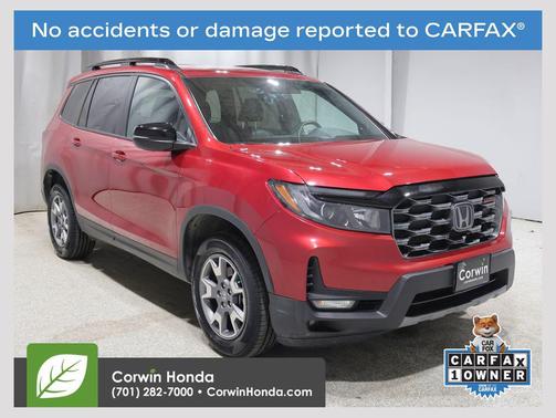 Radiant Red II 2023 Honda Passport AWD TrailSport