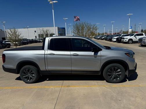 Solar Silver 2025 Honda Ridgeline Sport