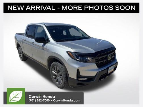 Solar Silver 2025 Honda Ridgeline Sport