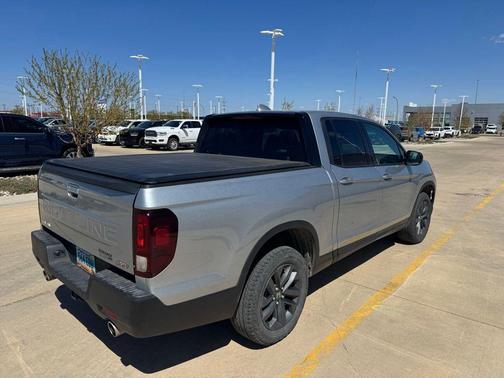 Solar Silver 2025 Honda Ridgeline Sport