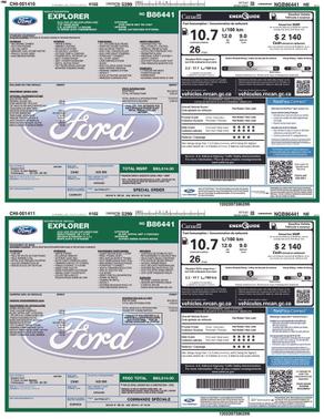 STAR WHITE MET TRI-COAT 2022 Ford Explorer ST-Line