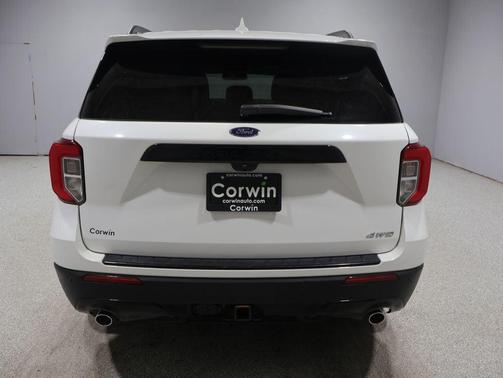 STAR WHITE MET TRI-COAT 2022 Ford Explorer ST-Line