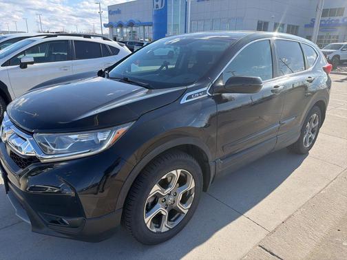 Crystal Black Pearl 2017 Honda CR-V EX