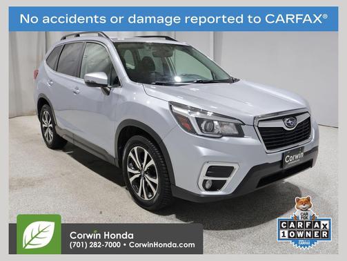 Ice Silver Metallic 2020 Subaru Forester Limited