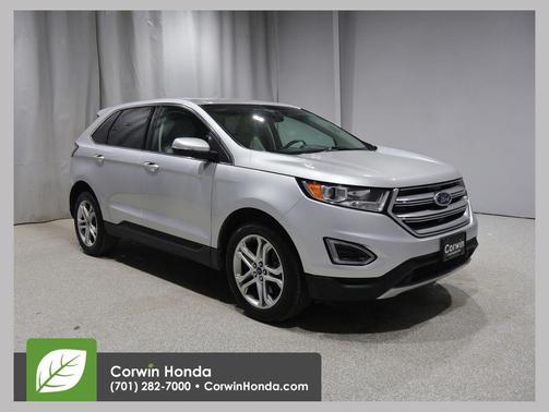 INGOT SILVER METALLIC 2016 Ford Edge Titanium