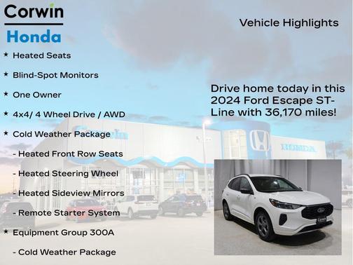 2024 Ford Escape ST-Line