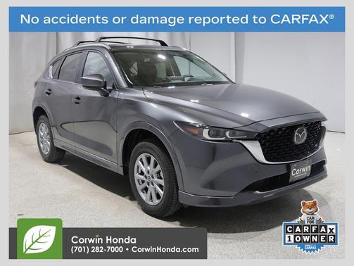 Machine Gray Metallic 2025 Mazda CX-5 2.5 S Preferred Package
