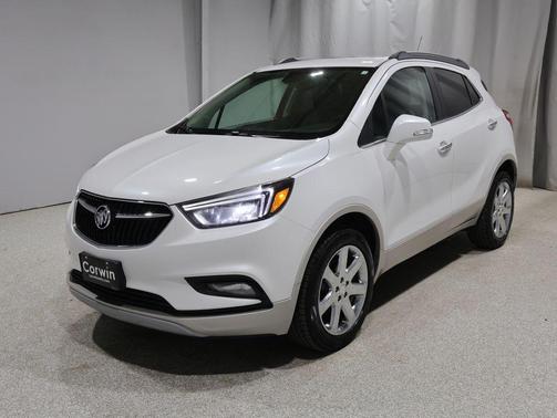 White Frost Tricoat 2017 Buick Encore Essence