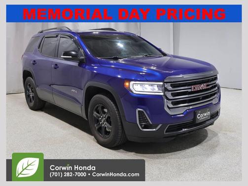 Ultra Blue Metallic 2023 GMC Acadia AWD AT4