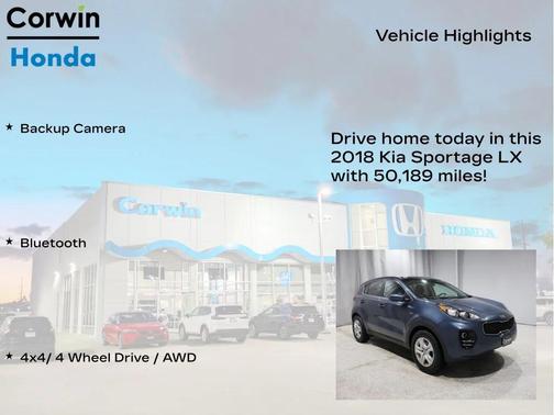 2018 Kia Sportage LX