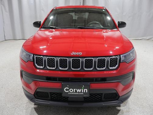 Red Hot Pearlcoat 2024 Jeep Compass Sport