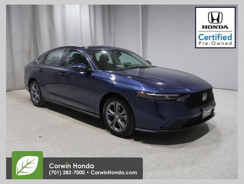 Canyon River Blue 2024 Honda Accord EX