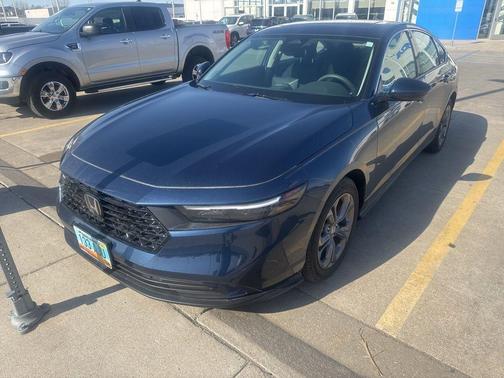 Canyon River Blue 2024 Honda Accord EX