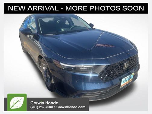 Canyon River Blue 2024 Honda Accord EX