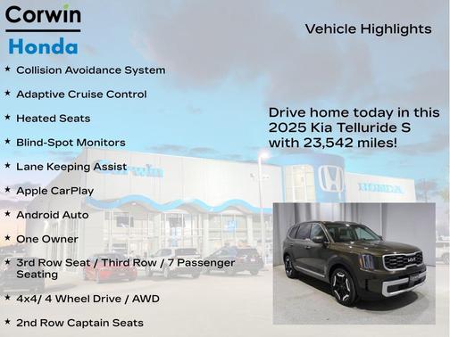2025 Kia Telluride S