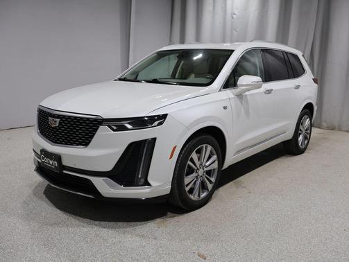 Crystal White Tricoat 2023 Cadillac XT6 Premium Luxury AWD
