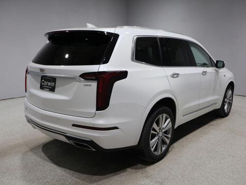 Crystal White Tricoat 2023 Cadillac XT6 Premium Luxury AWD