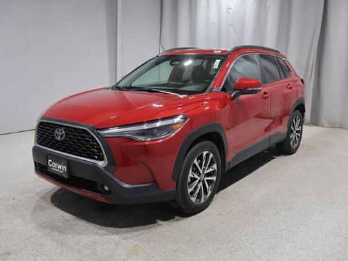 Barcelona Red Metallic 2023 Toyota Corolla Cross XLE