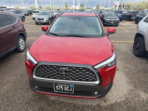 Barcelona Red Metallic 2023 Toyota Corolla Cross XLE
