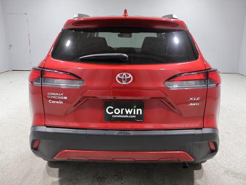 Barcelona Red Metallic 2023 Toyota Corolla Cross XLE