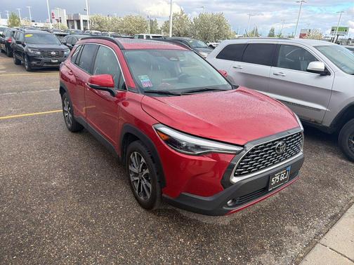 Barcelona Red Metallic 2023 Toyota Corolla Cross XLE