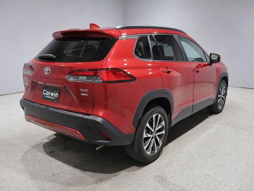 Barcelona Red Metallic 2023 Toyota Corolla Cross XLE