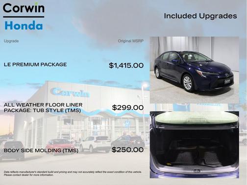 2025 Toyota Corolla Hybrid LE