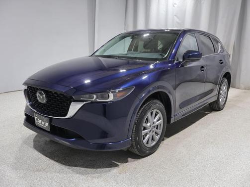 Deep Crystal Blue Mica 2025 Mazda CX-5 2.5 S Select Package