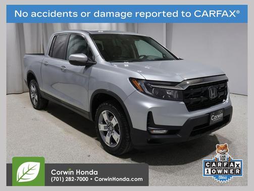 Solar Silver 2025 Honda Ridgeline RTL