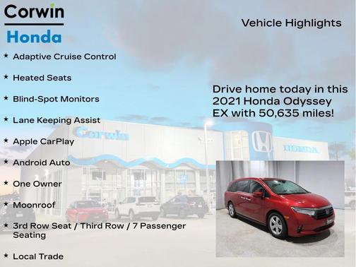 2021 Honda Odyssey EX