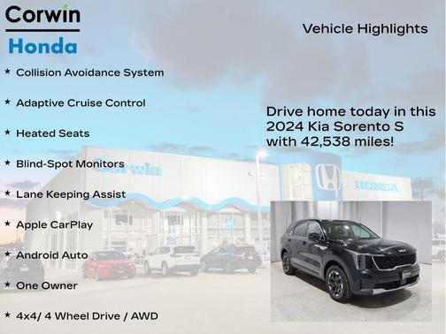 2024 Kia Sorento S