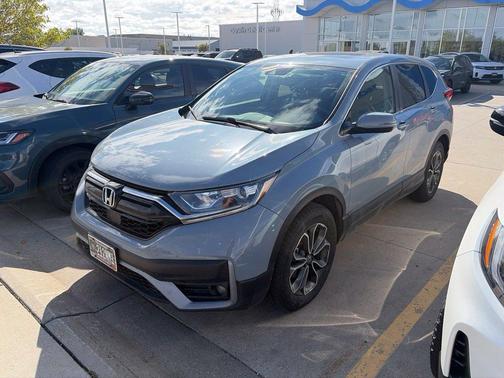 Gray 2021 Honda CR-V AWD EX-L