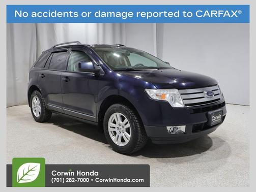 Light Ice Blue 2008 Ford Edge SEL