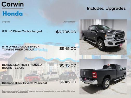 2024 RAM 3500 Laramie Crew Cab 4x4 8' Box