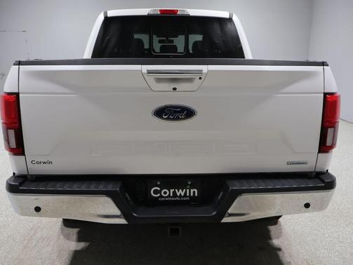 WHITE PLATINUM METALLIC TC 2018 Ford F-150 Lariat