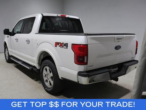 WHITE PLATINUM METALLIC TC 2018 Ford F-150 Lariat