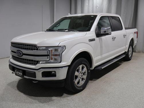 WHITE PLATINUM METALLIC TC 2018 Ford F-150 Lariat