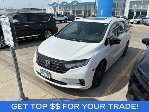 Platinum White Pearl 2023 Honda Odyssey Sport