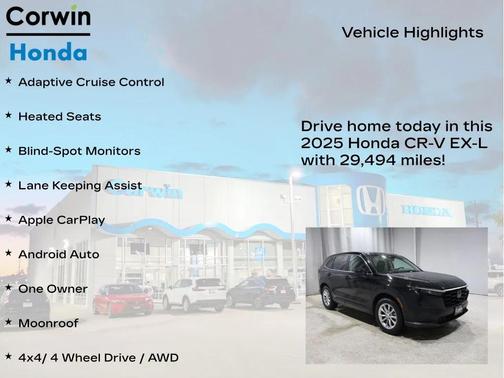 2025 Honda CR-V EX-L AWD
