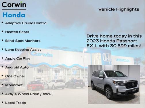 2023 Honda Passport AWD EX-L