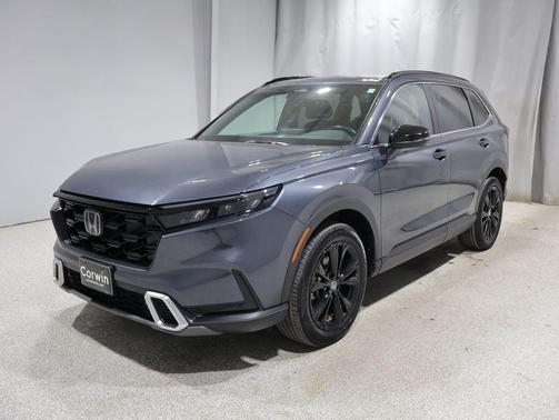 Meteorite Gray Metallic 2023 Honda CR-V Hybrid Sport Touring AWD
