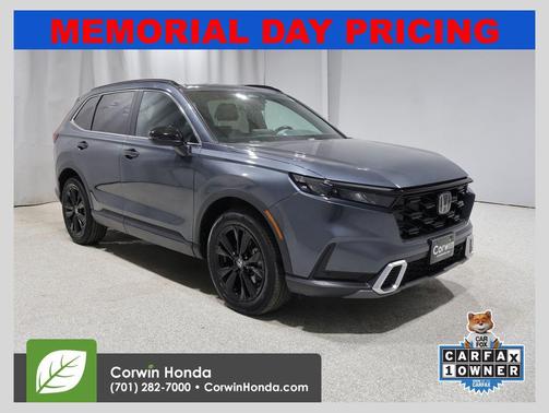 Meteorite Gray Metallic 2023 Honda CR-V Hybrid Sport Touring AWD