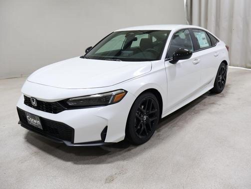 Platinum White Pearl 2026 Honda Civic Sport