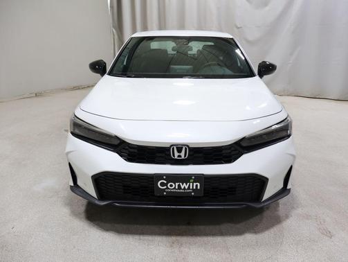 Platinum White Pearl 2026 Honda Civic Sport