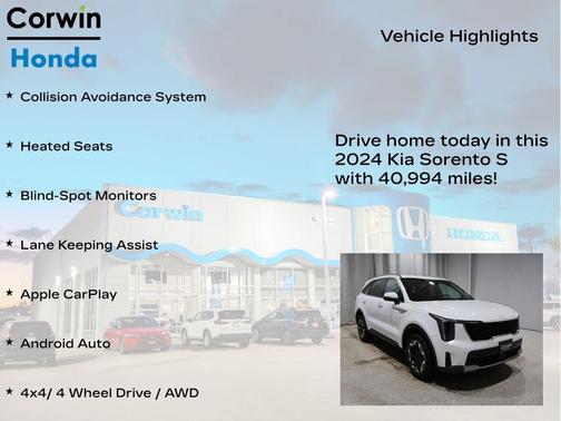 2024 Kia Sorento S