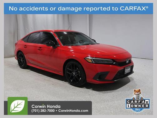 Rallye Red 2023 Honda Civic Sport