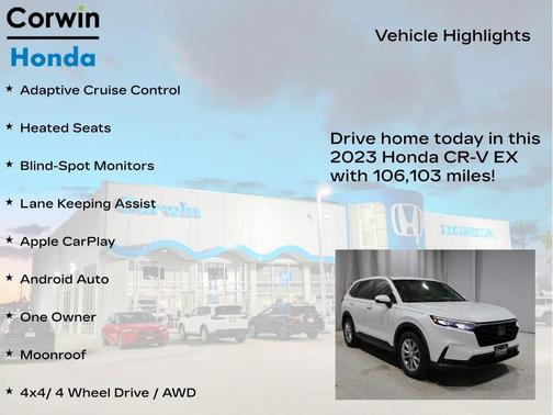 2023 Honda CR-V EX AWD